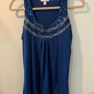 Dress barn size medium beautiful tank top shirt